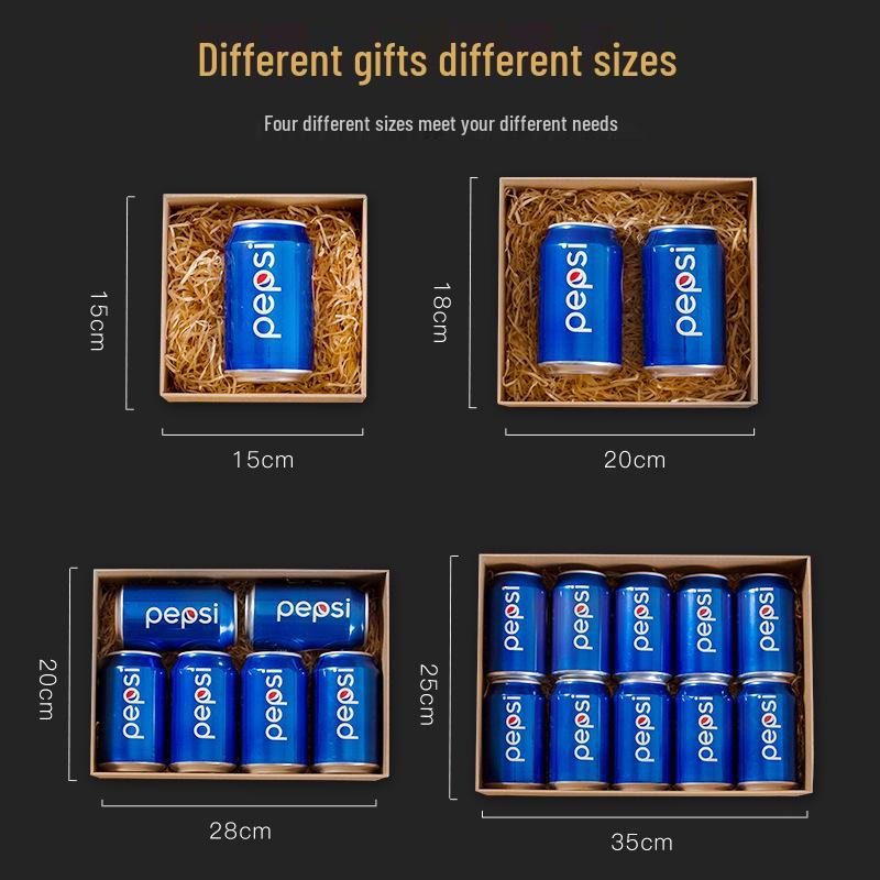 In Stock: Elegant Large Black Kraft Paper Gift Box for Lipstick & Perfume Packaging