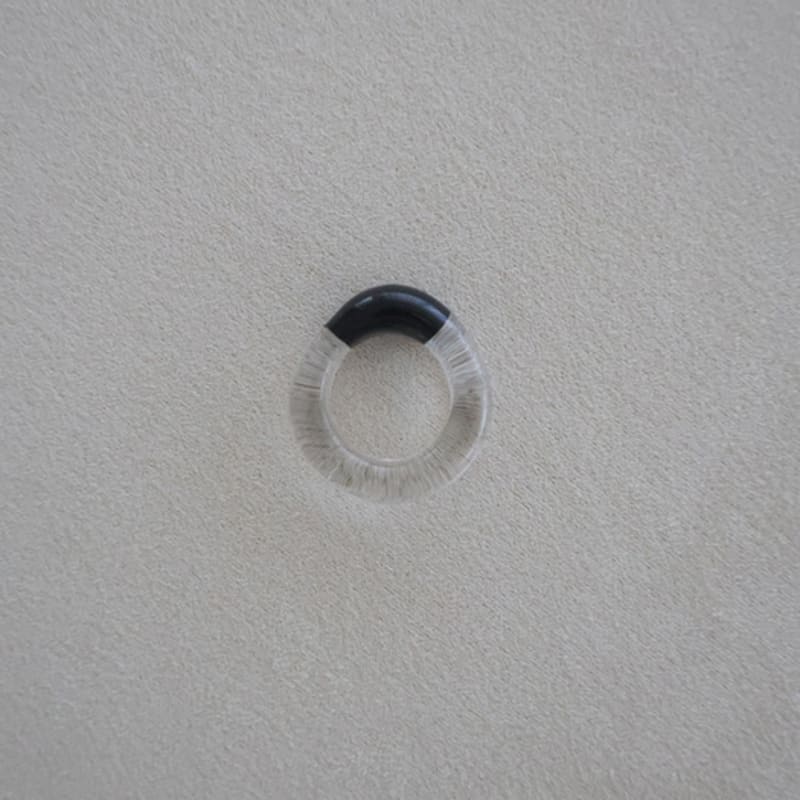 APIOH BLACK WAVE RING