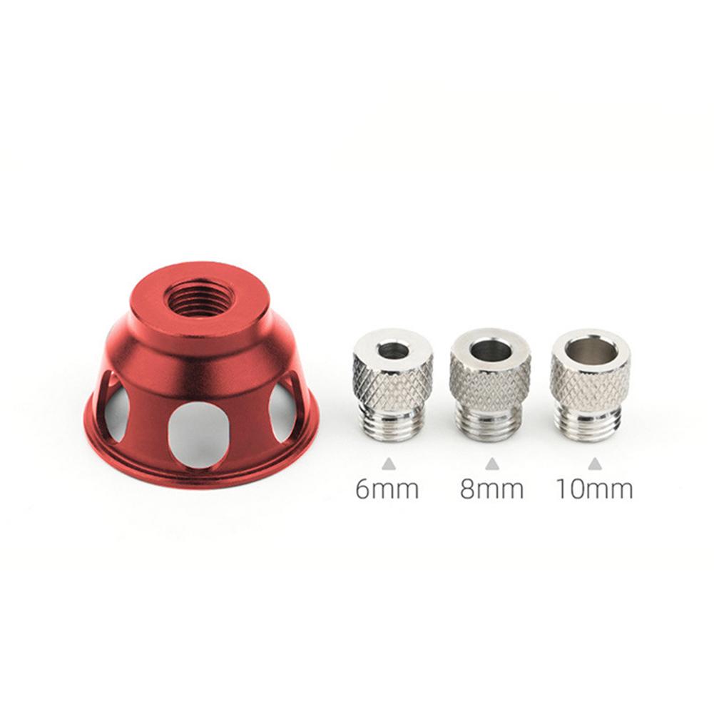 Drill Sleeve Drilling Tool 6 8 10mm Aluminum Alloy Punch Tool Accessory Aluminum Alloy Construction Compact Design