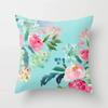 Rose    cushion cover Mediterranean Nordic style home decoration sofa bed pillow car pillowcase
