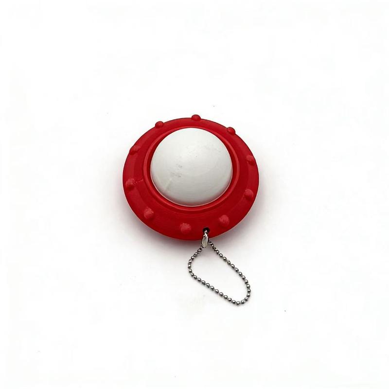 Ufo Shaped Decompression Clicker Keychain Toy 3D Printed Fidget Stress Relief Toy Stress Relief Mechanical Keyboard Key Pendant A3