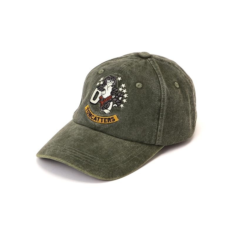 

[Avirex] US NAVY TOMCAT PIGMENT CAP US Navy tomcat pigment cap men s F 180 khaki 783-5174008