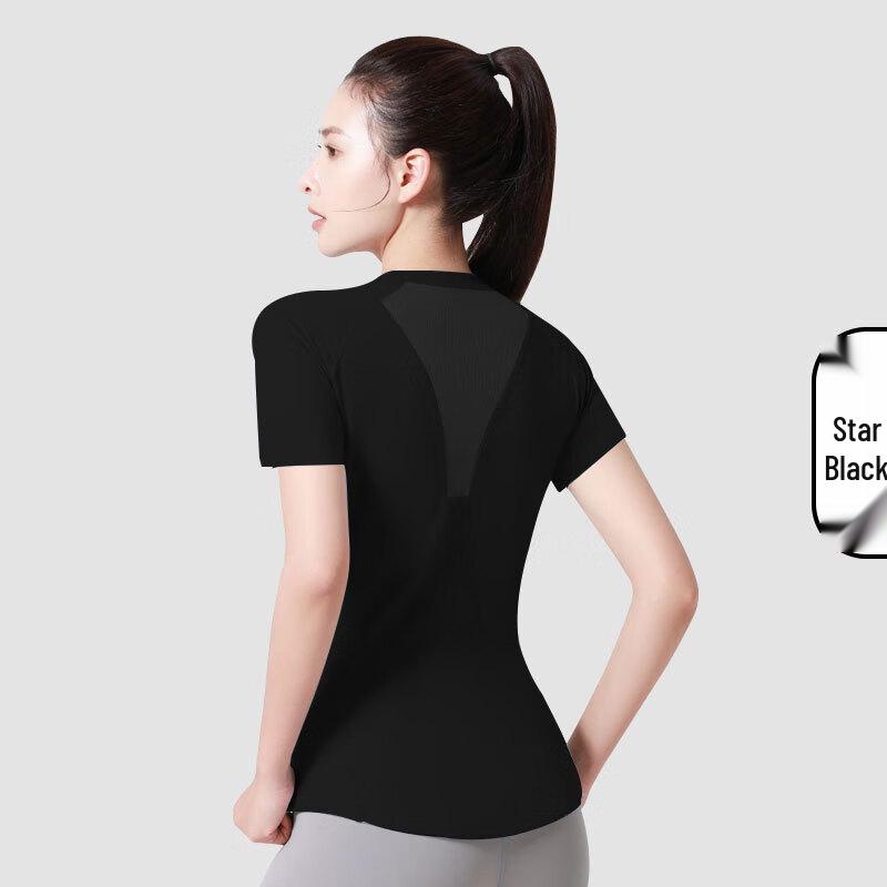 Women s Mesh Yoga & Fitness Top L