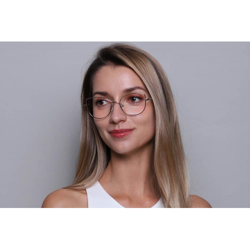 Full Rim Cat Eye Shiny Light Gunmetal Smartbuy Collection Sammie L119g Fashion Women Eyeglasses