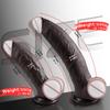 Liquid Silicone Simulation Dildo Female Masturbator Manual Retractable Anal Plug Adult Sex Toy
