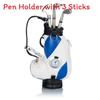 Golf Ball Shape Pen Holder With Zinc Alloy Material For Office Desk Decor And Gift