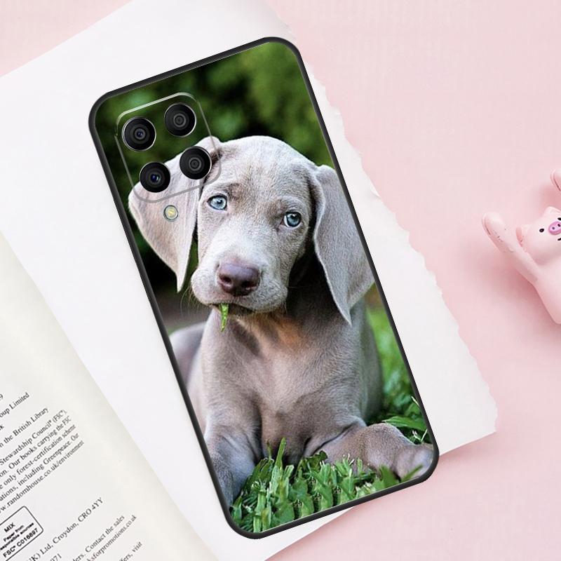 Weimaraner Dog Case For Samsung Galaxy M15 M35 M55 M51 M31 M21 M11 M16 M36 M56 M53 M12 M32 M52 M14 M34 M54