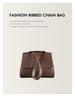Versatile Women's Genuine Leather Crossbody Bag - Large Capacity, Popular Autumn/Winter Handbag