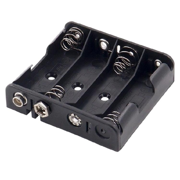 Shockproof 2/3/4/6/8 Slot LR06 Battery Holder Lightweight 2/3/4/6/8 Slots Container Battery Holder For Camping Equipment