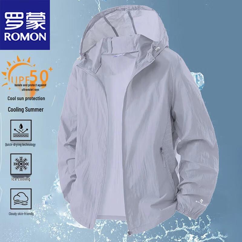 ROMON Men's Lightweight Sun Protection Jacket