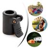 20Pcs Camping Tent Awning Poles Adjuster Clamp Plastic Tent Poles Connector With Nonslip Button Tent Accessories