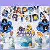 Astronaut Weltraum Thema Geburtstagsfeier Dekorationen mit Papierwimpeln und Luftballons für Kinder