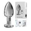 Large Stainless Steel Butt Plug for Home Use - Adult Anal Toy