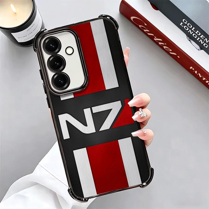 N7 Mass Effect Soft Phone Case For Samsung A17 A27 A07 A37 A57 A16 A56 A15 A55 A14 A54 A13 A53 A26 A36 A25 A35 A24 A34 A23 A33