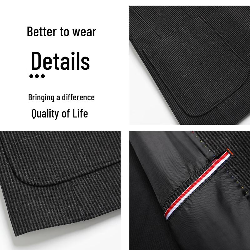 Men's Wrinkle-Resistant Business Blazer