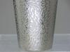 Transparent Platinum Tumbler with Chrysanthemum Wooden Made in Japan J-kitchens Ultra-Thin, Design, 370ml, Box,