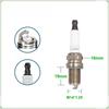 Spark Plug K7RTP M14*1.25 Replace for Chery Tiggo Fulwin QQ E3 A3 A5 E5 V5 OEM A11-3707110CA Roewe 5/ Arrizo 3/E3/ Fengyun 2