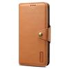 DENIOR For iPhone 16 Plus Case Wallet Cowhide Texture Leather Phone Cover