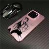 Sensing Colored Silver Case Is Suitable for Apple 15promax Mobile Phone Case iPhone14 Animation 13/12/11 Hard Case