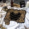 Board For Divination Skull Wood Talking Spirit Board Game Set Metaphysical Skull Message Telling Tool Dowsing Mystical Games