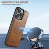 PU Leather Case for iPhone 16 15 Pro Max Plus iPhone 16 15 Pro 2 In1 Function Detachable Magnetic Card Bag Stand Feature Cover