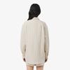 Lacoste Women's Linen Blended Stripe Shirt CF1429-56G8GI