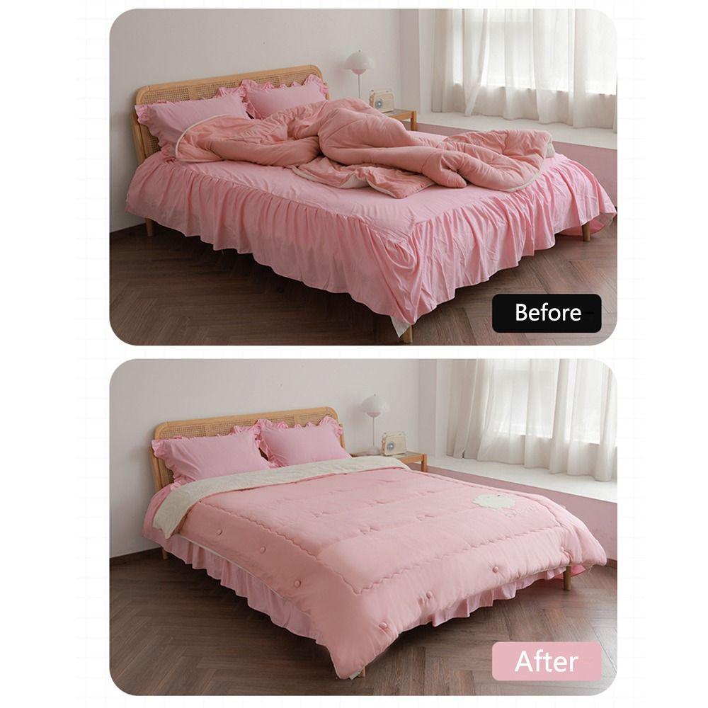 12Pcs Non-Slip Quilt Holder Fixators Mushroom Blanket Buckles  Keeps Comforter from Shifting