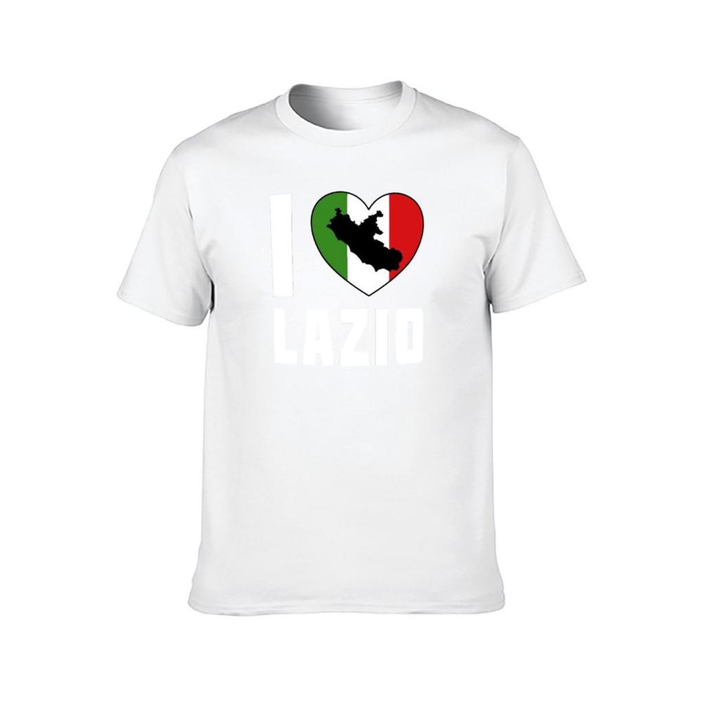 I Love Lazio  I Heart Lazio TShirt Funny T Shirts Cotton Cotton T Shirts Man 100 TShirt