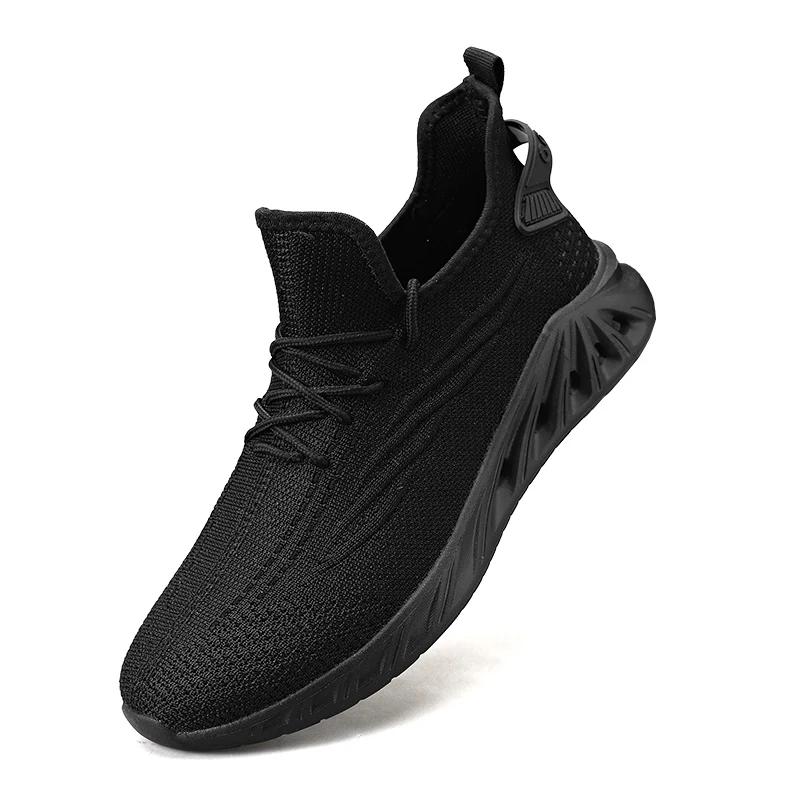 Fashion Summer Lightweight Men Running Sneakers Sport Shoes Classical Mesh Breathable Casual Shoes Fashion Tenis Anti Slip Sneakers