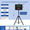 Basketball Electronic Scoreboard with 24s Countdown Timer