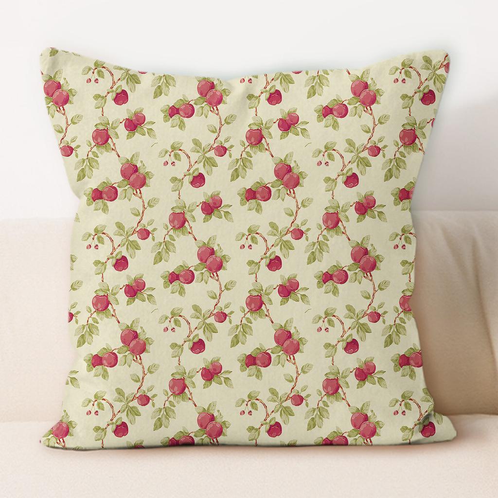 Ins Style Retro Floral Pillowcase Soft Fabric Sofa Cushion Cover Bedroom Decor Pillow Case