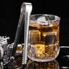 304 Stainless Steel Ice Cubes Metal Ice Pellets with Clips Quick-Freezing Ice Crystals Ideal for Whiskey Red Wine Beverages