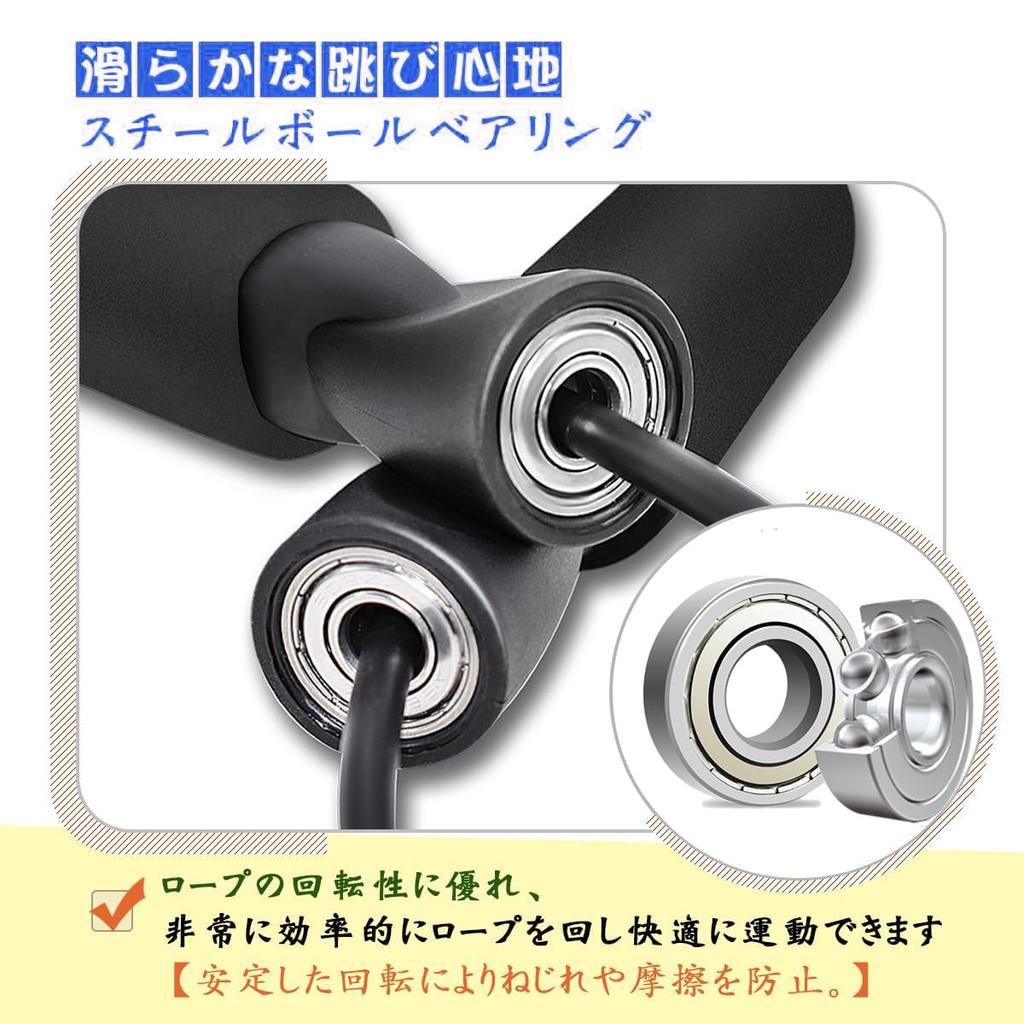 FEELCAT Jump Rope for Training, Fat Burning, Jump Rope for