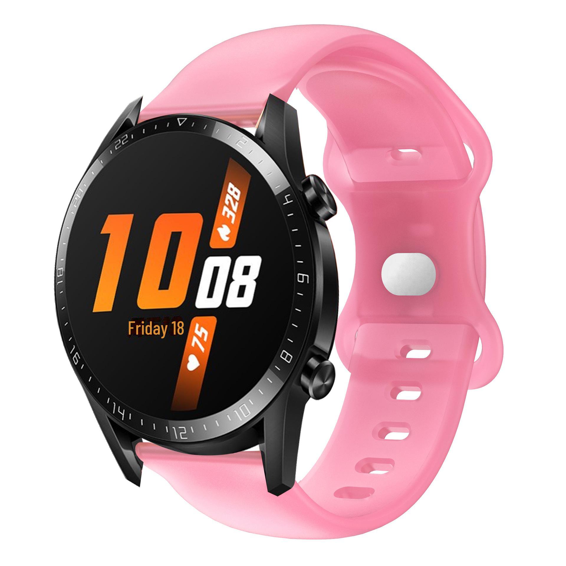 

Силиконовый ремешок для Huawei GT2/GT3 Pro и Magic 20/22 мм с застежкой-бабочкой 20mm color buckle