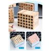 30Pcs Wood Craft Stamp Vintage Scrapbooking Stamp Wood Letter Stamper for Card Making Scrapbooking Journal Planner Albu