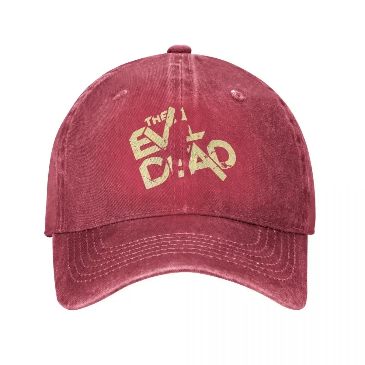 

Ash Vs Evil Dead Army Of Darkness Baseball Cap Vintage Distressed Denim Snapback Cap Unisex Style Outdoor Summer Gift Caps Hat One Size