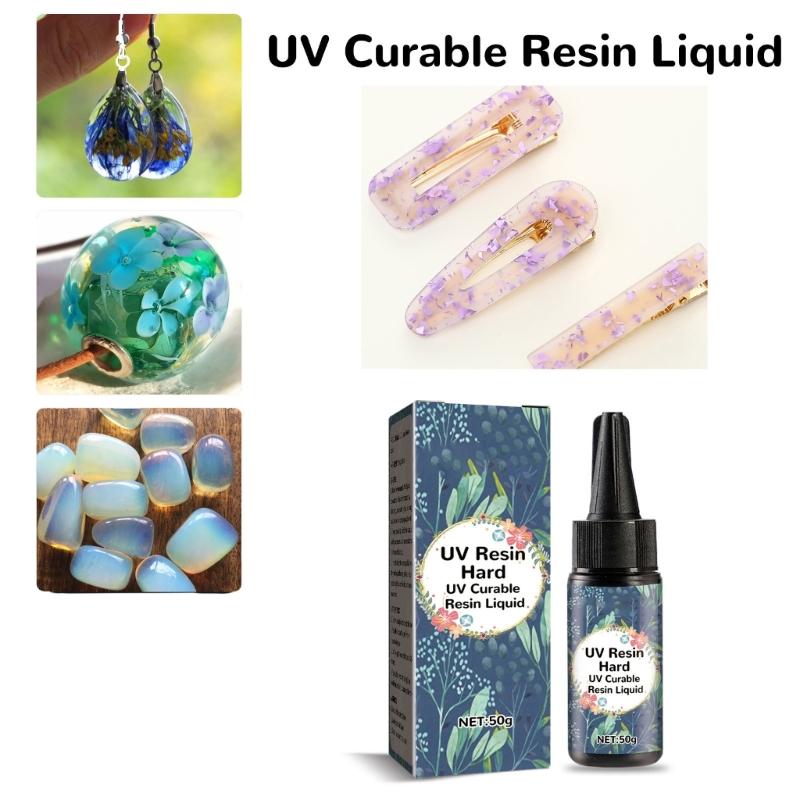 UV Curing Epoxy Resin for Casting, Coating, Jewelry Making