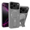 Carbon Fiber Invisible Stand Holder Built-in Magnetic Ring Case for iPhone 17 Pro Max 17 Air 16e 16 15 Plus 14 + 13 12 11 Cover