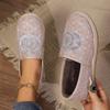 Winter new plus cotton cloth shoes fashion leisure printing women's single shoes soft comfortable lightweight fisherman boots