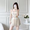 Girls 'time Swimming Clothes Women's Seaside Vacation Hot Models High-end One-piece Conservative Covering Meat