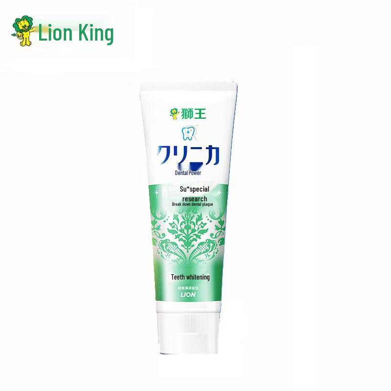 Lion ZHI LI JIA Enzyme Whitening Fresh Fruit Mint Toothpaste