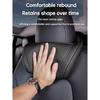YZ for Tesla Model 3/Y/X Juniper Highland Neck Pillow Seat Headrest Travel Rest PU Leather Memory Foam Pillows Car Accessory New