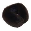 Luxurious Artificial Furs Neck Warmer For Winter Soft Thermally Scarf Fashionable Necks Wrap for Running Cycling