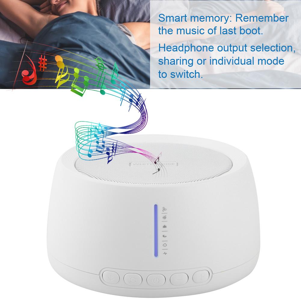 White Noise Machine Timing Music Sleep Aid Device Sound Relaxation Sleep Sound Machine