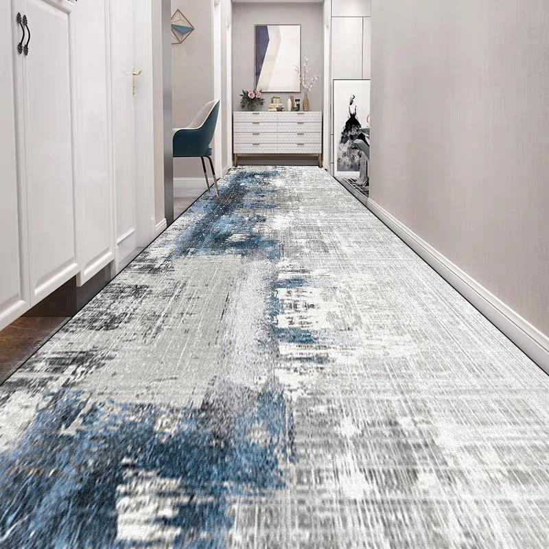 

Современные ковры с рисунком тушью для длинных коридоров, противоскользящие коврики для вестибюля отеля, ковровые дорожки для лестниц, ковры на заказ, коврики для наружных дорожек 160*200cm