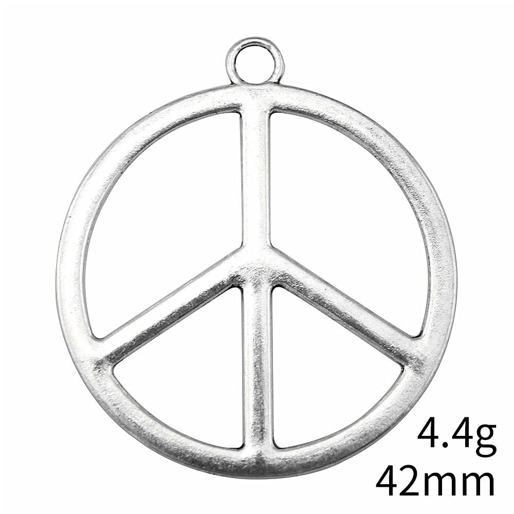 Valentinstag Großpackung Anhänger Friedenssymbol Anhänger Anhänger Rucksackanhänger Set