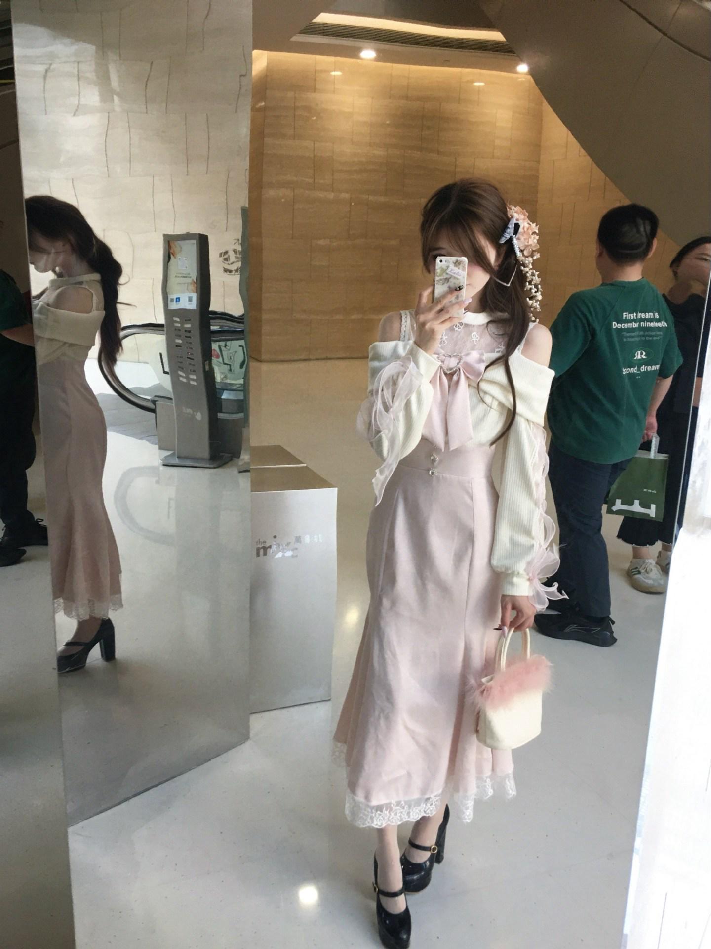 Japanese Clear Style Gentle Lady Spring Dress - Forest Girl Beach Vibe M