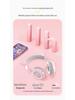 BH-300 Cat Ear Light-Up Bluetooth Headphones with Microphone for Live Streaming