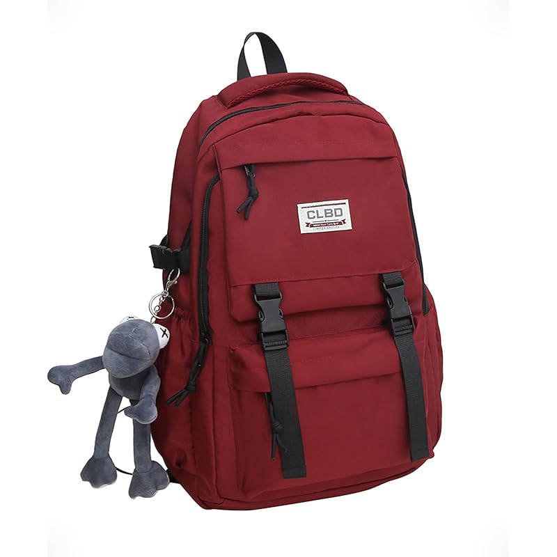 

[Andris] backpack men s Fashionable backpack ladies daypack large capacity lightweight waterproof Commuting to school town backpack unisex Comes with