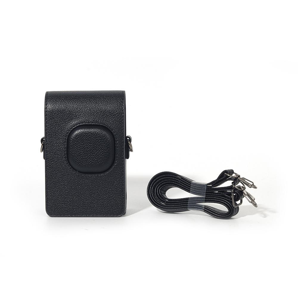 [Film Lab] Instax Mini LiPlay+/gen2 PU Leather Camera Case Soft Protective Case with Strap CAA71